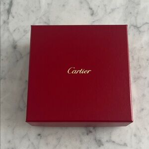 Cartier Jewelry Red Box